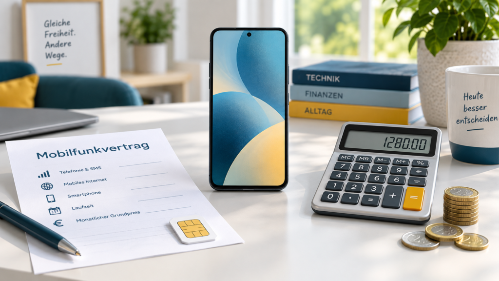 Handy mit oder ohne Vertrag – Gesamtkosten vergleichen