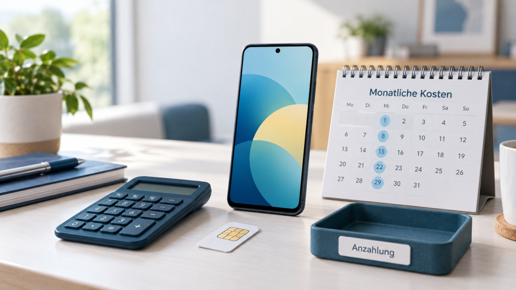 Handy mit Vertrag ohne Anzahlung und monatliche Kosten